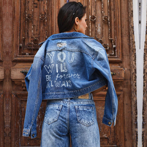 Casaca Oscura You Will Be Forever - Ranset Jeans
