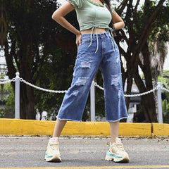 Culotte Rasgado - Ranset Jeans