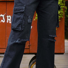 Wide Leg Cargo Focalizado - Ranset Jeans